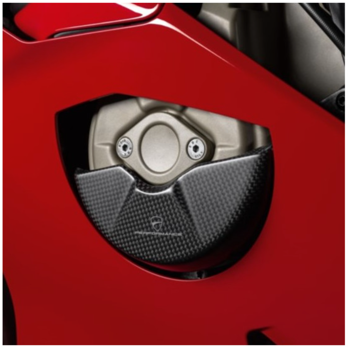 Protezione in Carbonio per Carter Alternatore - Panigale V4 / S | MY25 Streetfighter V4 / S