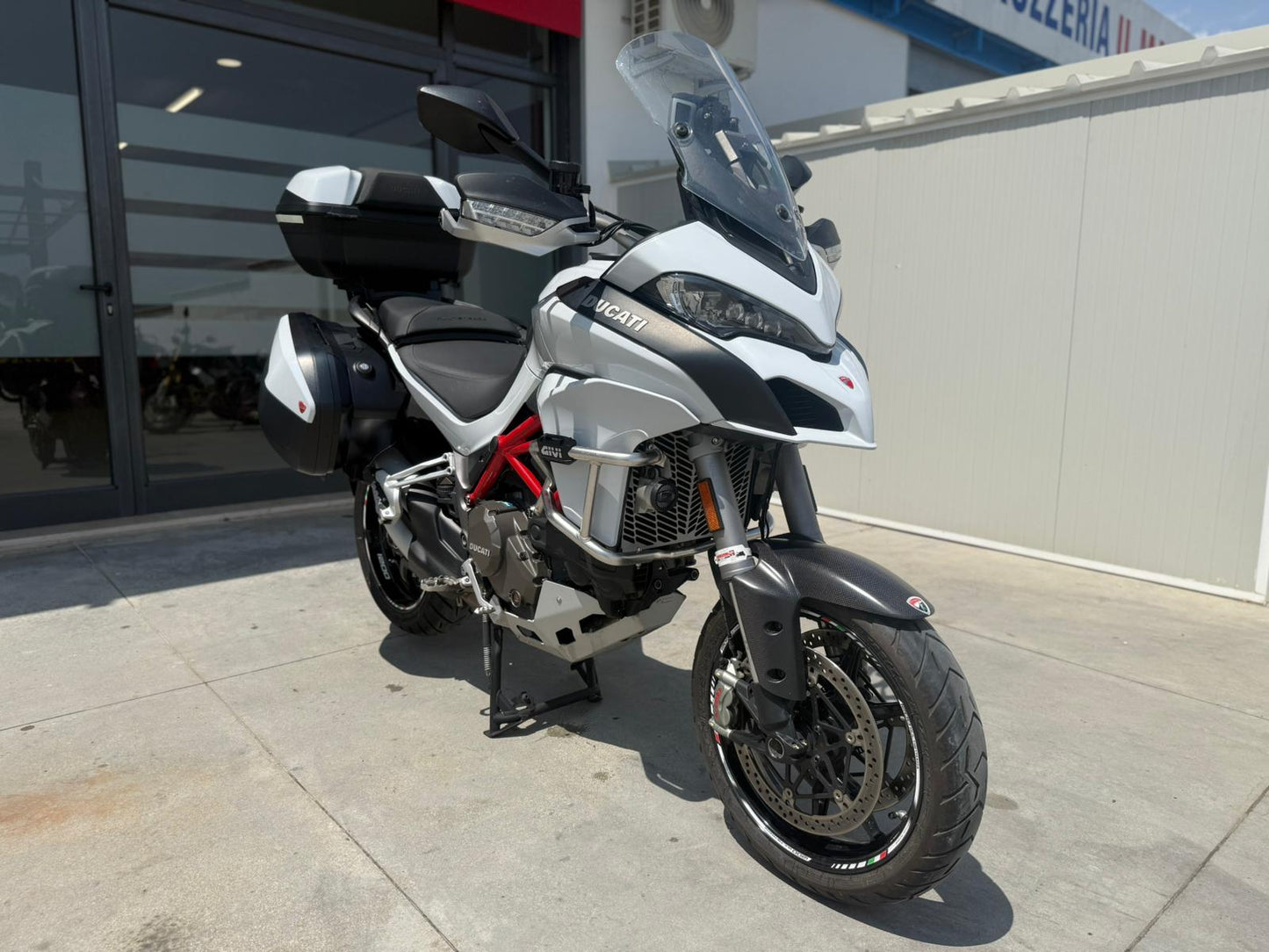 VENDUTO-DUCATI MULTISTRADA 1200 S ICEBERG WHITE