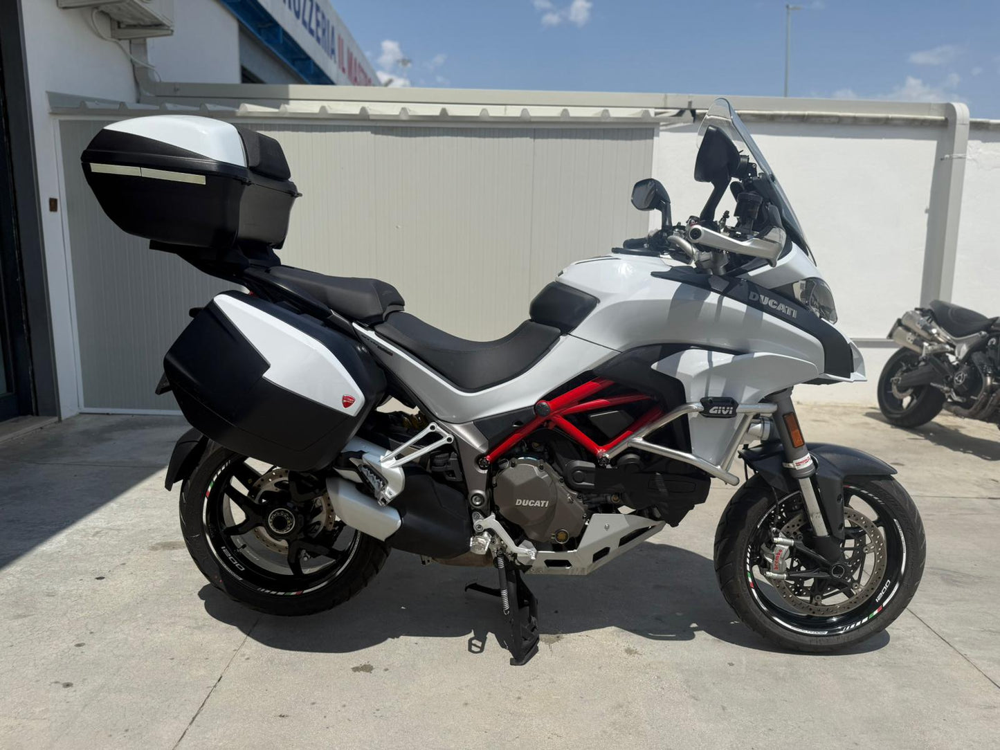 VENDUTO-DUCATI MULTISTRADA 1200 S ICEBERG WHITE