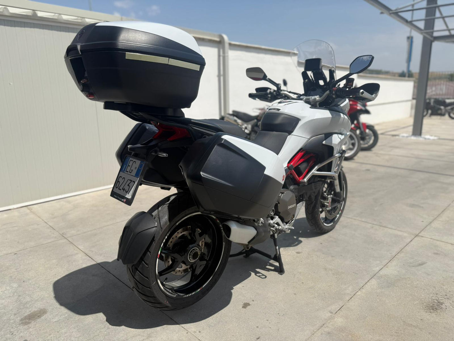 VENDUTO-DUCATI MULTISTRADA 1200 S ICEBERG WHITE