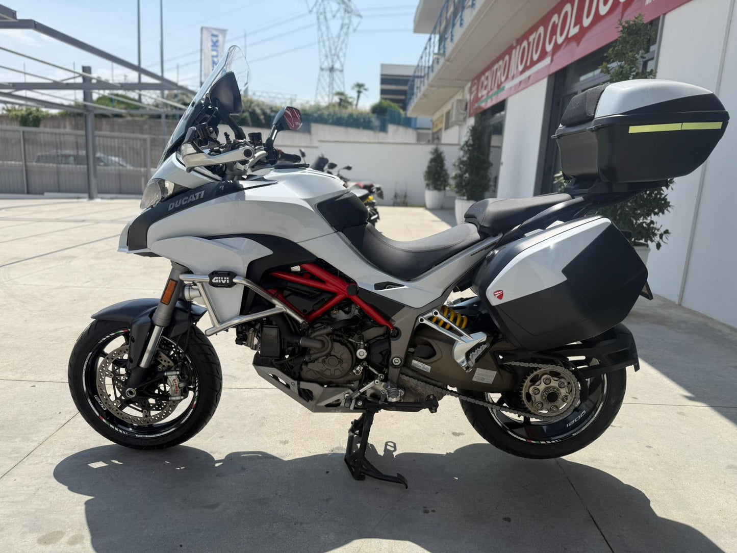VENDUTO-DUCATI MULTISTRADA 1200 S ICEBERG WHITE