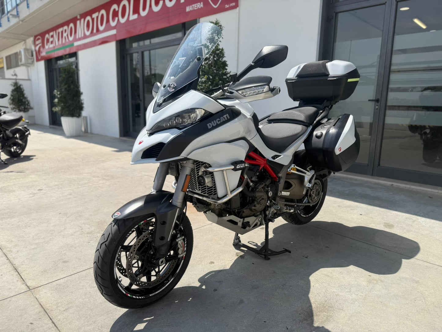 VENDUTO-DUCATI MULTISTRADA 1200 S ICEBERG WHITE