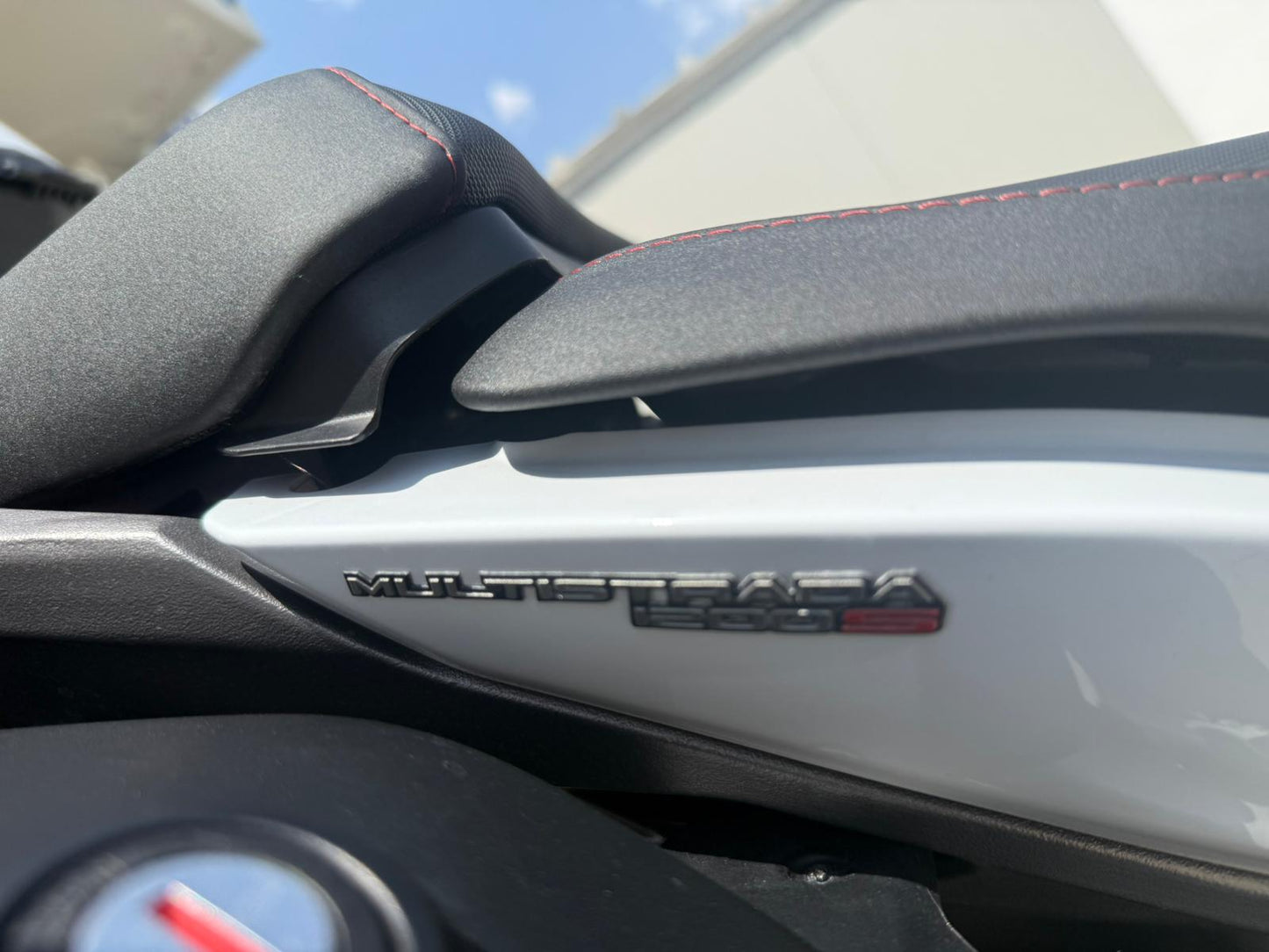 VENDUTO-DUCATI MULTISTRADA 1200 S ICEBERG WHITE