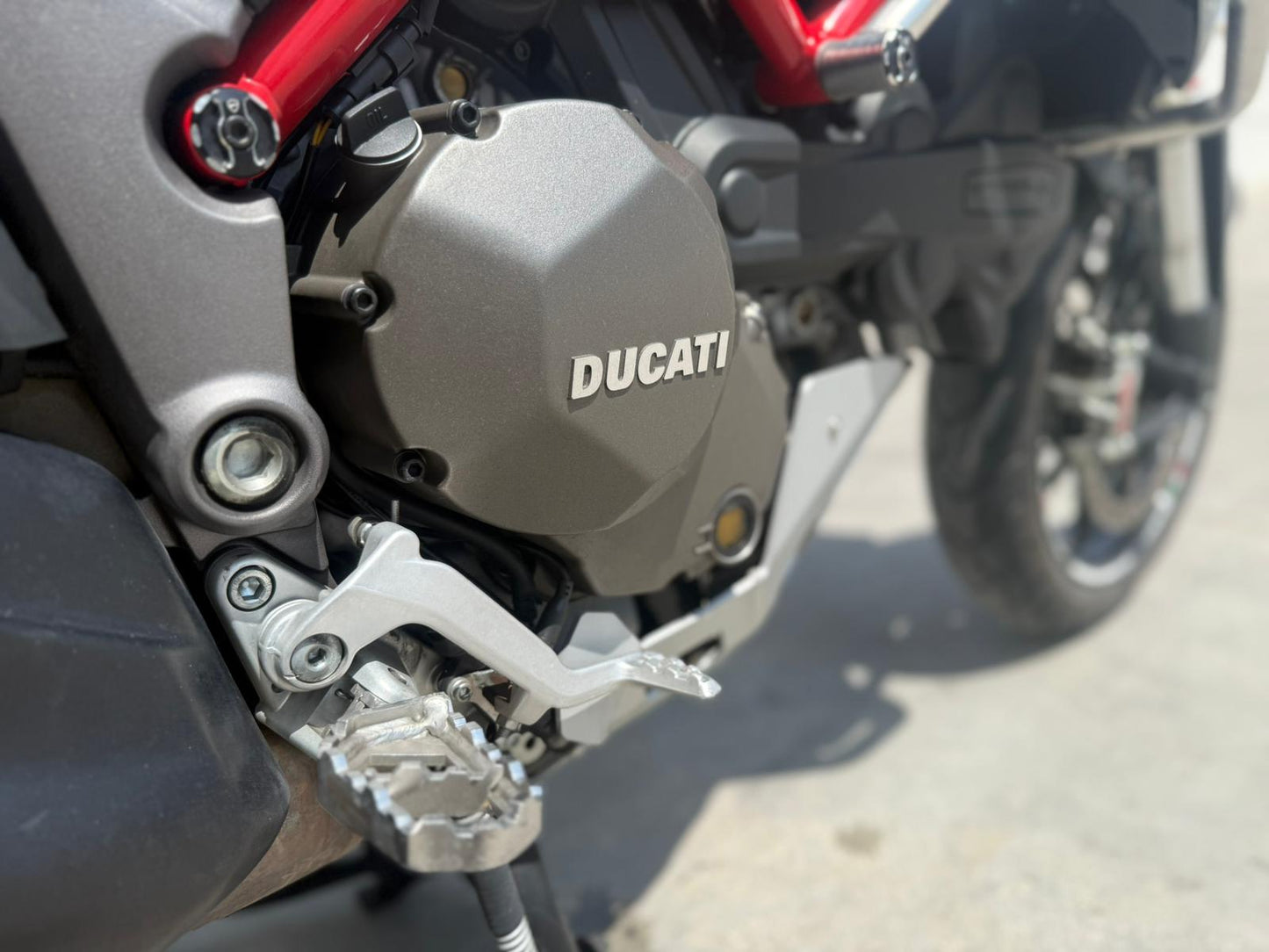 VENDUTO-DUCATI MULTISTRADA 1200 S ICEBERG WHITE