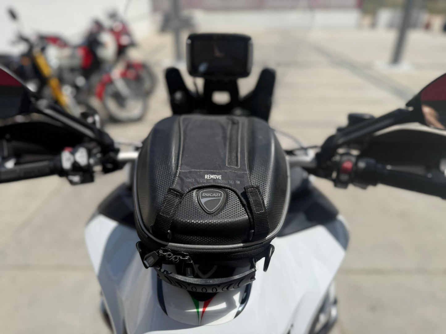 VENDUTO-DUCATI MULTISTRADA 1200 S ICEBERG WHITE