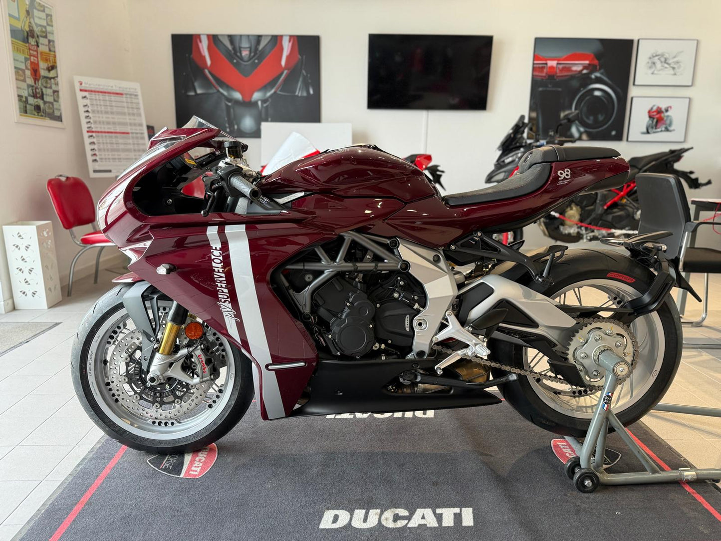MV AGUSTA SUPERVELOCE 800 VERSIONE 98 LIM.NR.293/300